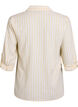 Bluse aus Leinen und Viskose mit 3/4-&Auml;rmeln, Beige, Packshot image number 1