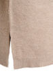 Kurzes Strickkleid mit Strasssteinen, Beige, Packshot image number 3