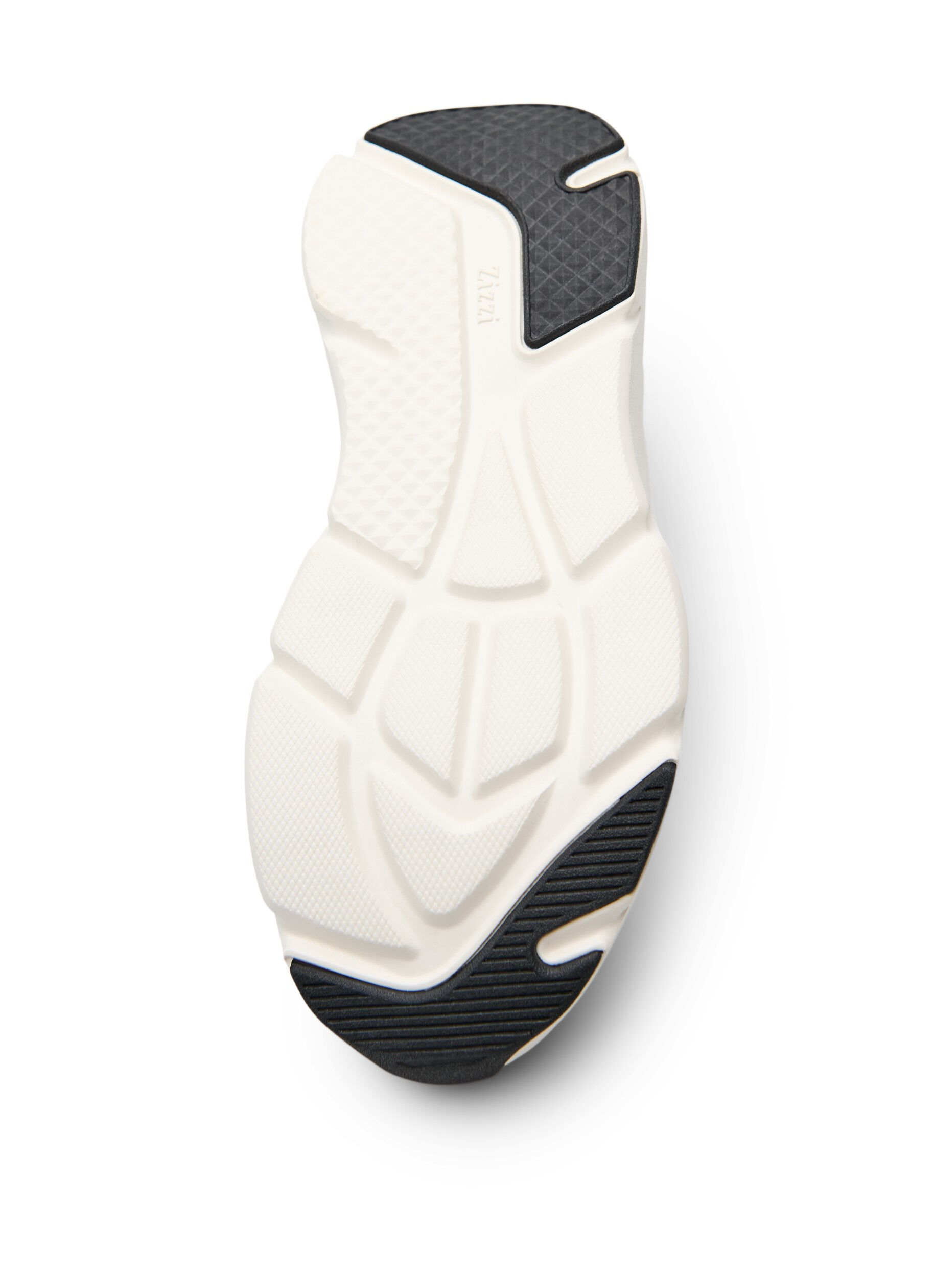 ZizziBequeme Sneakers mit einer sto&szlig;d&auml;mpfenden Sohle, Wei&szlig;, Packshot image number 4