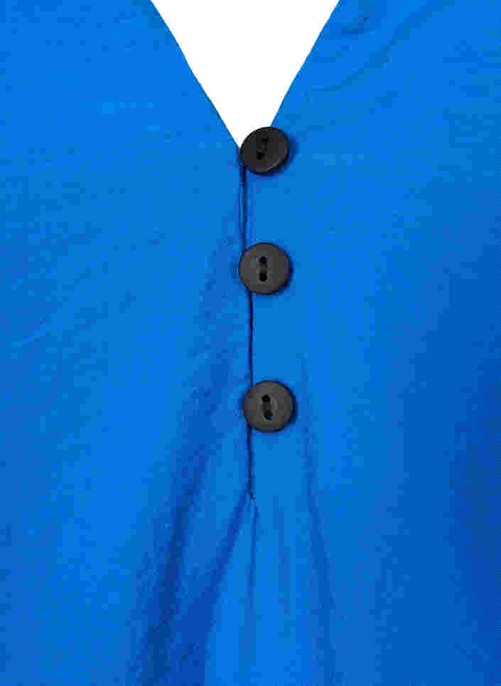 Langärmelige Bluse aus Viskosemischung, Skydiver, Packshot image number 2