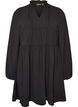 A-Linien-Kleid mit Empire-Linie, Schwarz, Packshot image number 0