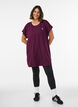 Langes Trainingsshirt, Lila, Model image number 1