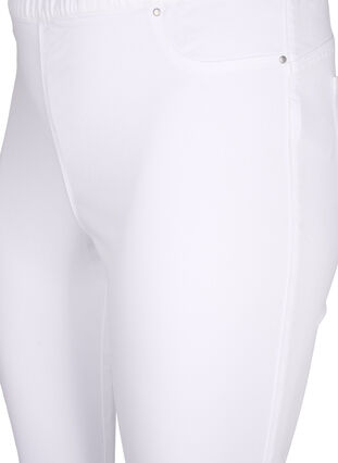 Jeggings mit hoher Taille, White, Packshot image number 2