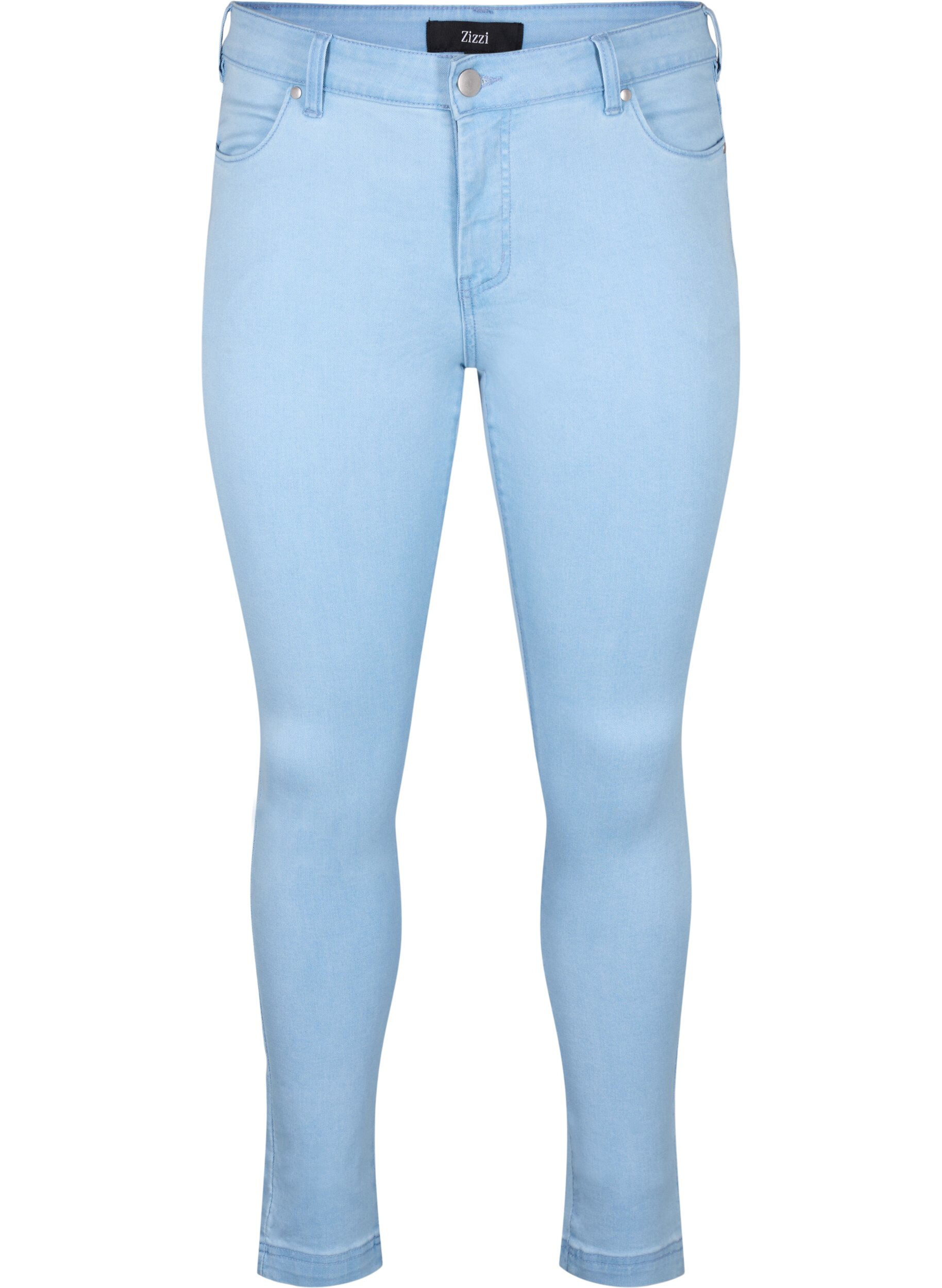 ZizziViona Jeans mit normaler Taille, Blau, Packshot image number 0