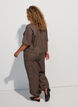 Karierte Bluse mit Brusttaschen, Braun, Model image number 2
