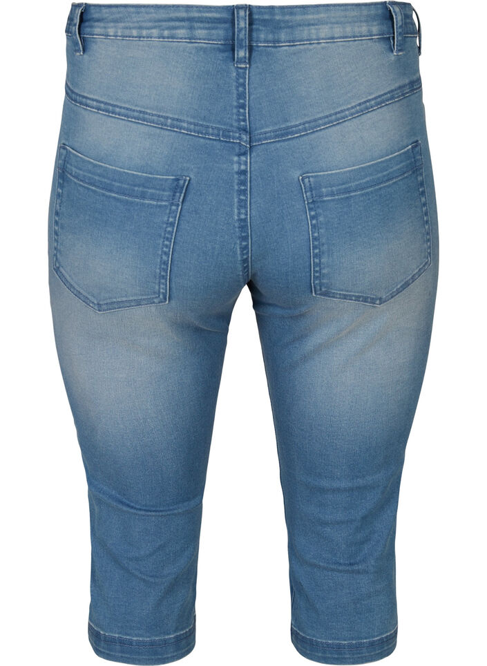 Slim Fit Emily Capri Jeans, Blau, Packshot image number 1