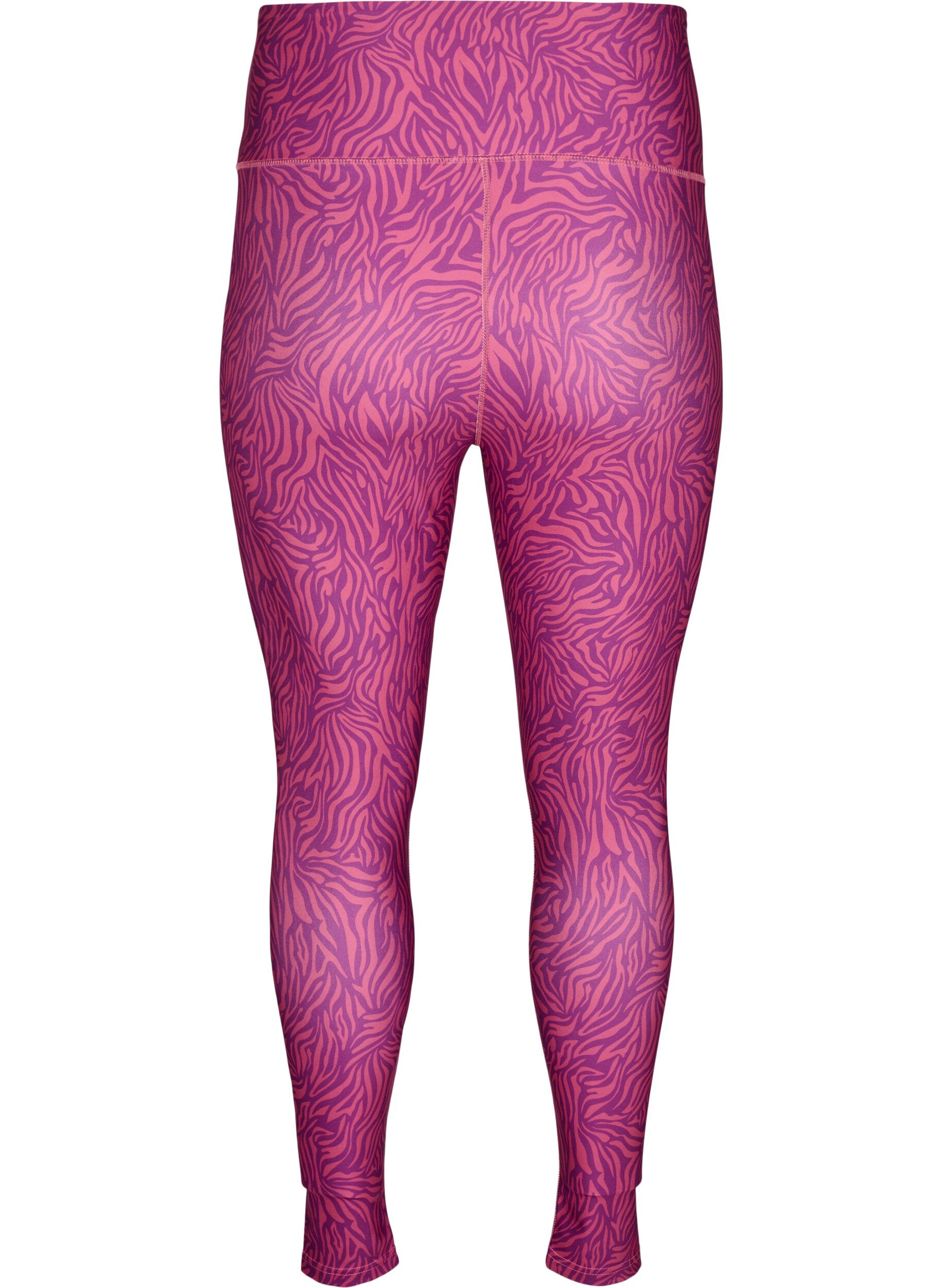 Zizzi7/8-Trainingsleggings mit Animal-Print, Charisma AOP, Packshot image number 1