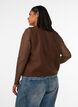 Meshbluse mit langen &Auml;rmeln, Braun, Model image number 2