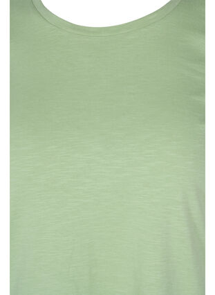 2er Pack kurzarm T-Shirts aus Baumwolle, Navy B/Reseda, Packshot image number 3