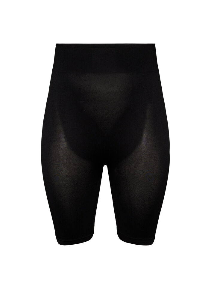 Nahtlose Radlerhose, Schwarz, Packshot image number 0