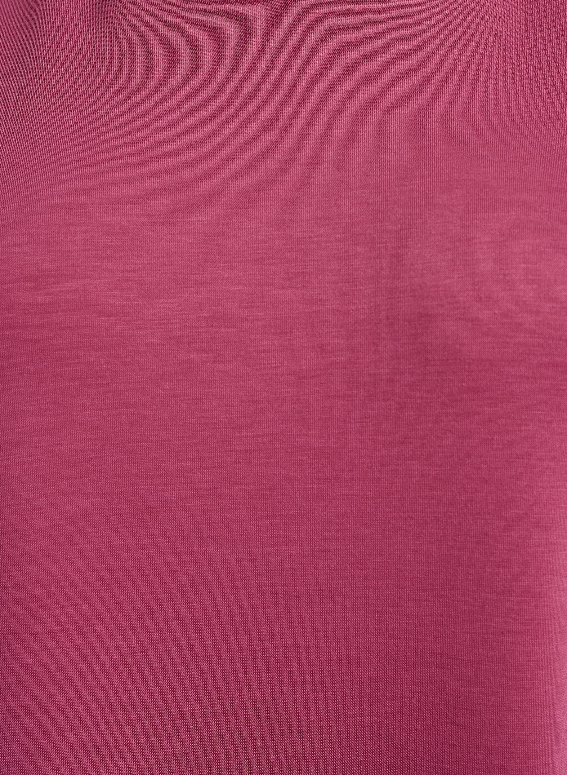 ZizziKurzes Hoodiekleid mit K&auml;ngurutasche, Rot, Packshot image number 2