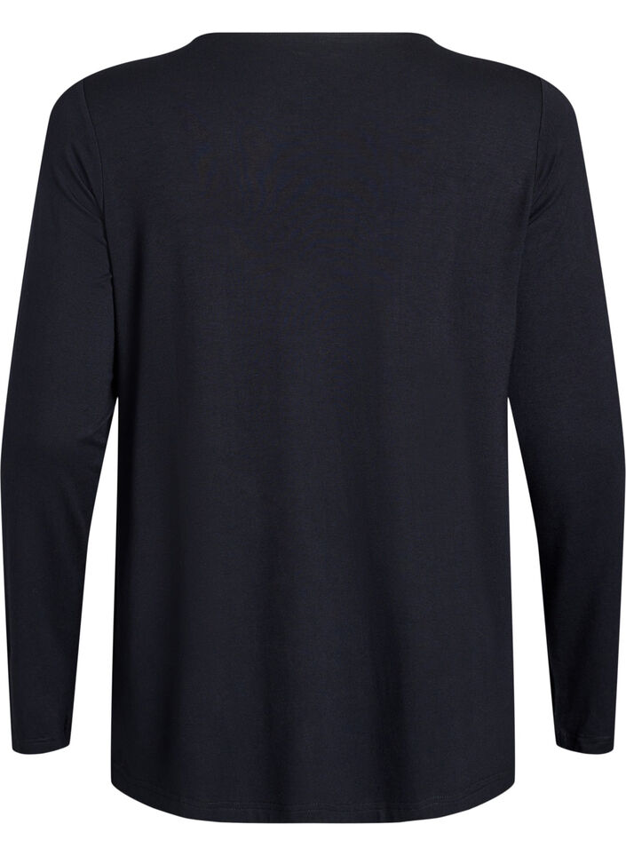 Kimono aus Viskose, Schwarz, Packshot image number 1