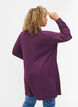 Langes Shirt mit Spitzendetails, Deep Purple, Model image number 1