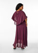 A-Linie Maxikleid mit kurzen &Auml;rmeln, Rot, Model image number 1