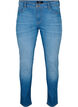 Emily Jeans mit regulärer Taille und schlankem Schnitt, Blue denim, Packshot image number 0