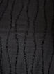 Kurzes Jerseykleid mit welligem Strukturmuster, Schwarz, Packshot image number 2
