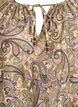 Bluse aus Viskose mit Paisley-Muster und Bindeband, Gelb, Packshot image number 2
