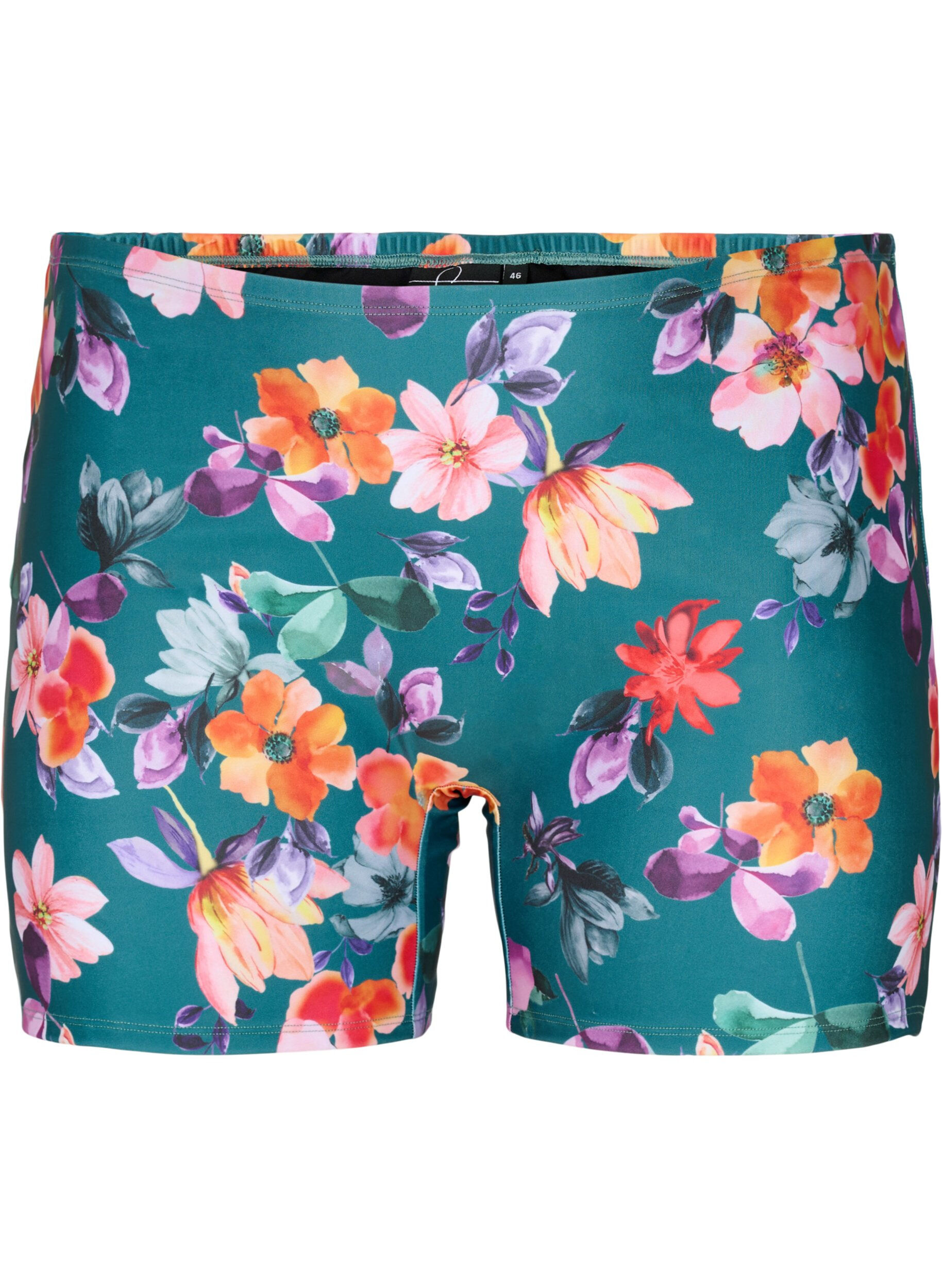 ZizziBadeshorts mit Blumenmuster, Meave Print, Packshot image number 0