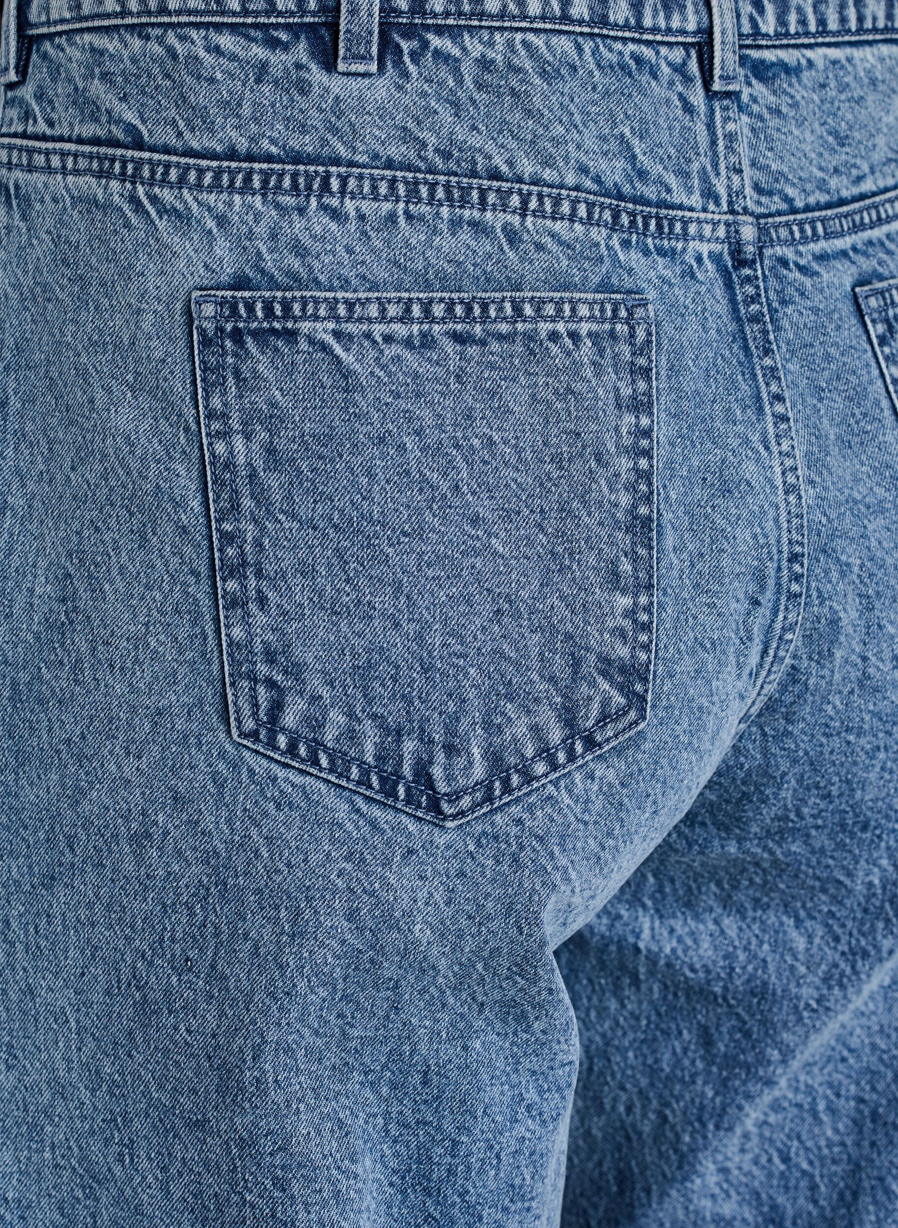 ZizziJeans in weiter Passform mit Nahtdetails, Blau, Packshot image number 3