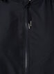 Kurze Jacke mit Kapuze und verstellbarer Saum, Black, Packshot image number 2