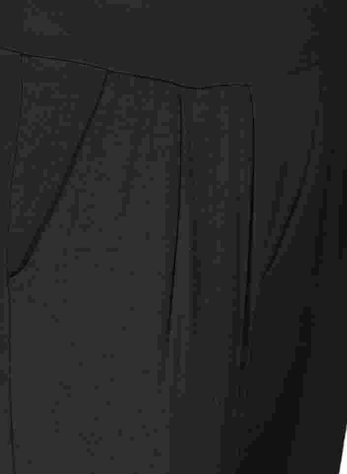 Lockere Caprihose aus Viskose, Black, Packshot image number 2