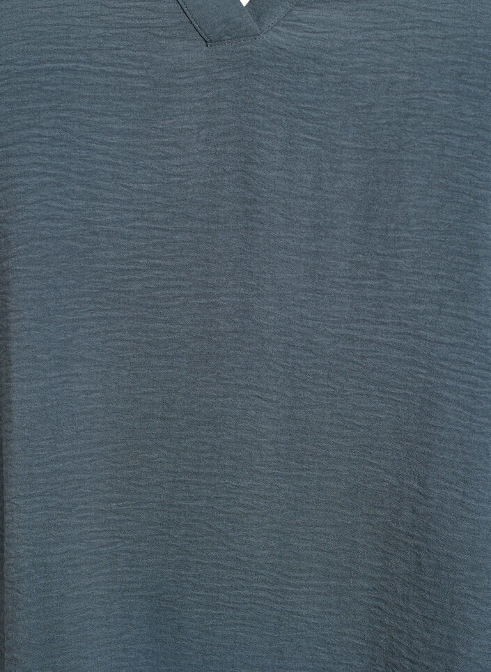 Bluse mit 3/4-&Auml;rmeln, Gr&uuml;n, Packshot image number 2