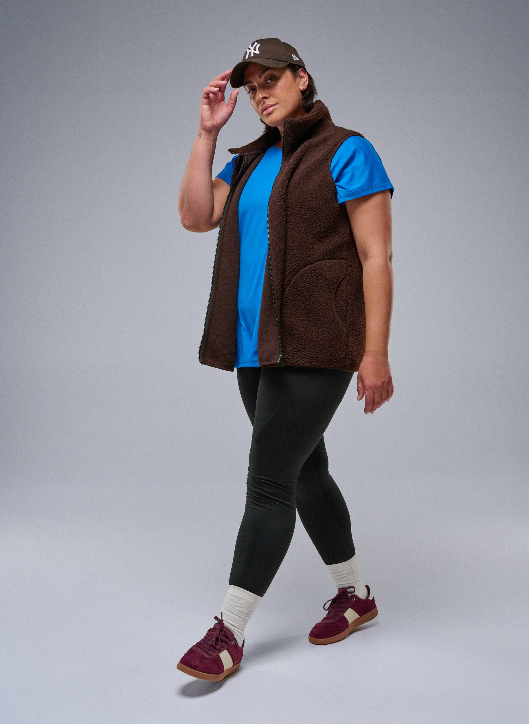 Trainingstights mit Fleecefutter