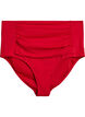 Bikini-Unterteile mit hoher Taille, Rot, Packshot image number 0