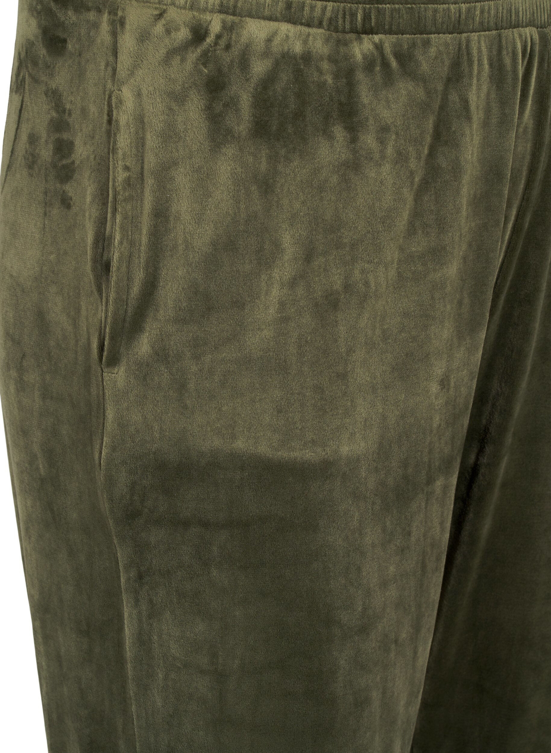 ZizziLockere Samt-Hose, Gr&uuml;n, Packshot image number 2