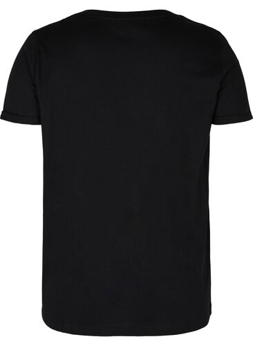 Trainings-T-Shirt mit Print, Black Big A, Packshot image number 1