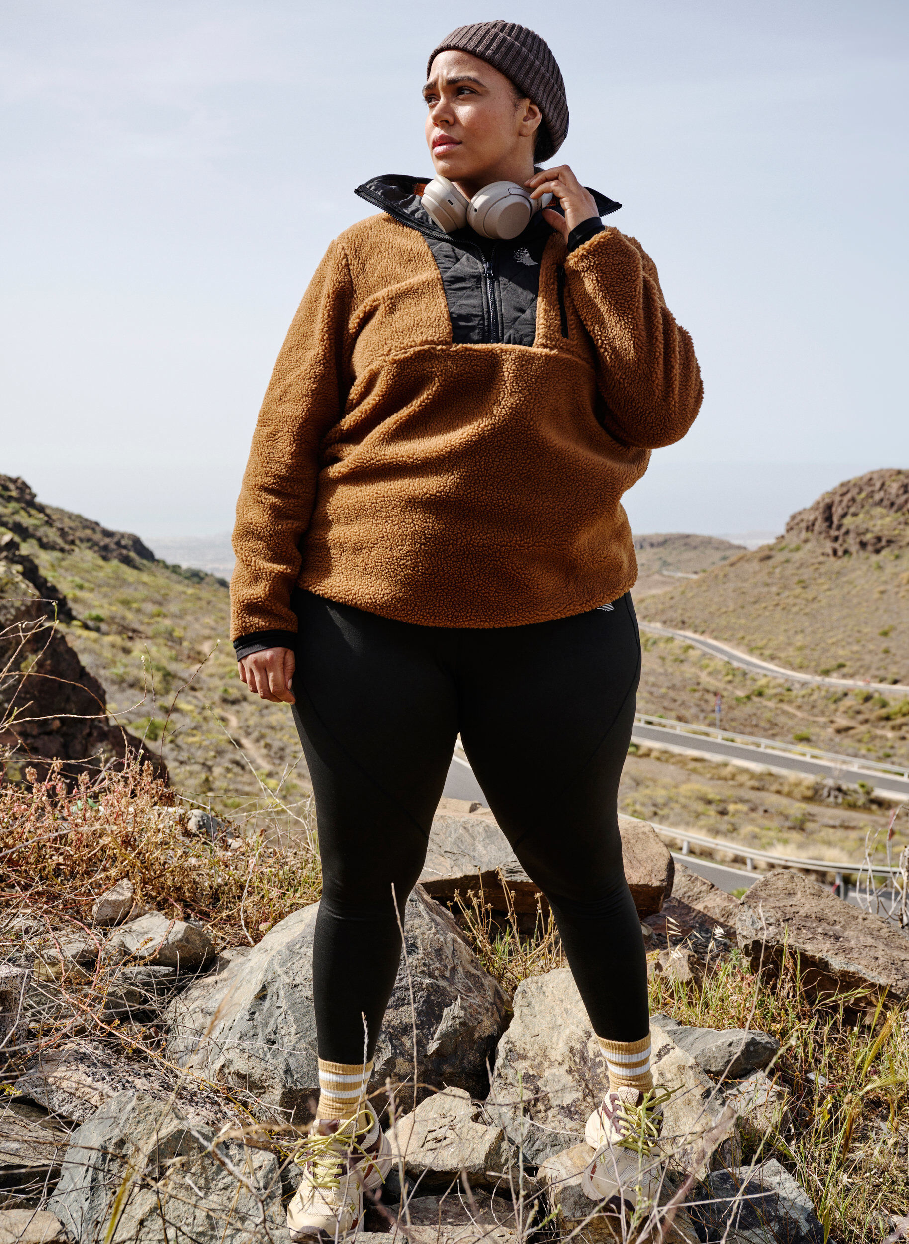 ZizziTeddy-Anorak mit Stehkragen und Rei&szlig;verschluss, Partridge ASS, Image image number 0