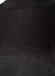 Hochgeschlossene Bluse aus Viskose-Jersey, Schwarz, Packshot image number 2