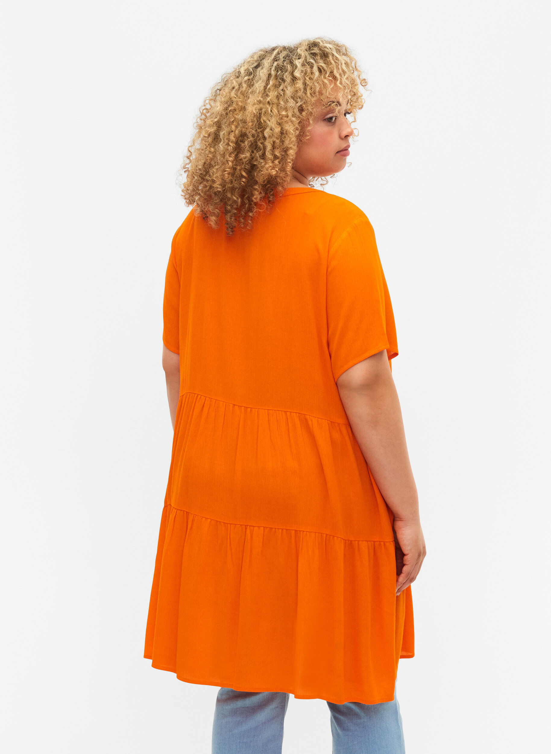 Kleid on sale orange asos
