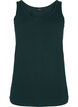 Einfarbiges basic Top aus Baumwolle, Gr&uuml;n, Packshot image number 0
