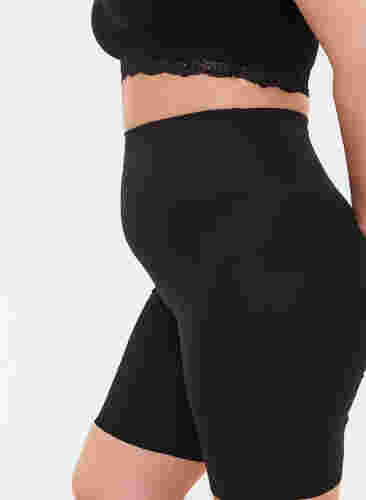 Light Shapewear Shorts mit hoher Taille, Black, Model image number 2