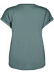 Kurz&auml;rmliges T-Shirt aus einer Baumwollmischung, Gr&uuml;n, Packshot image number 1