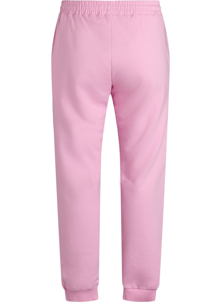 Sweathose mit hoher Taille, Pink, Packshot image number 1
