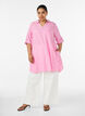 Tunika aus Leinen und Viskose mit A-Linie, Pink, Model image number 1