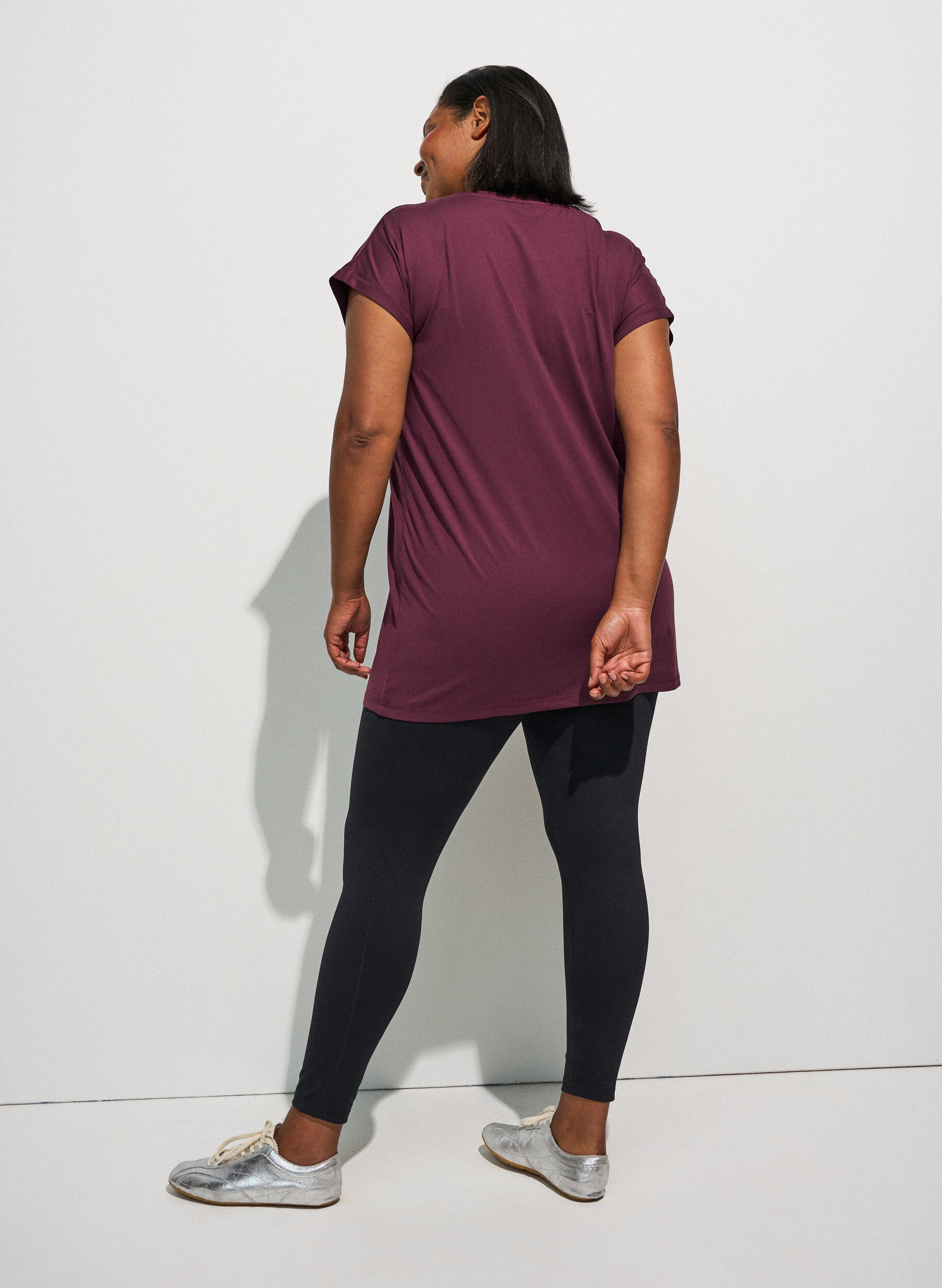 ZizziLanges Trainingsshirt, Rot, Model image number 2