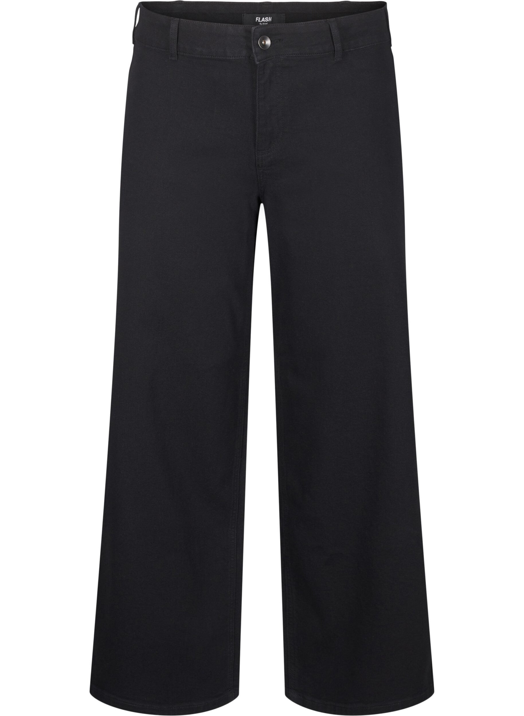 ZizziJeans mit weiter Passform, Schwarz, Packshot image number 0