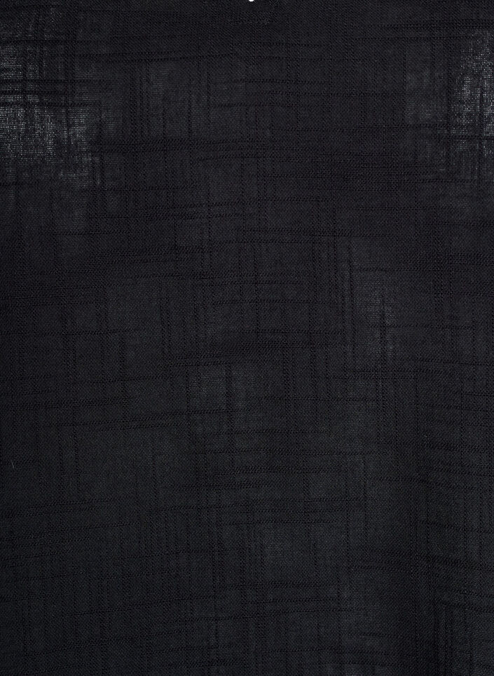 Lockere Bluse mit angeschnittenen &Auml;rmeln, Schwarz, Packshot image number 2