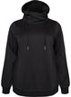 Sweatshirt mit Stehkragen und Taschen, Schwarz, Packshot image number 0