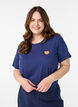 T-Shirt mit Print, Blau, Model image number 0