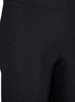 Dehnbare Hose aus Viskose, Black, Packshot image number 2