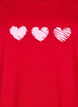 Baumwoll-T-Shirt mit Motiv, Salsa w. Hearts, Packshot image number 2