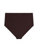 Bikini-Unterteil mit hoher Taille, Braun, Packshot image number 1