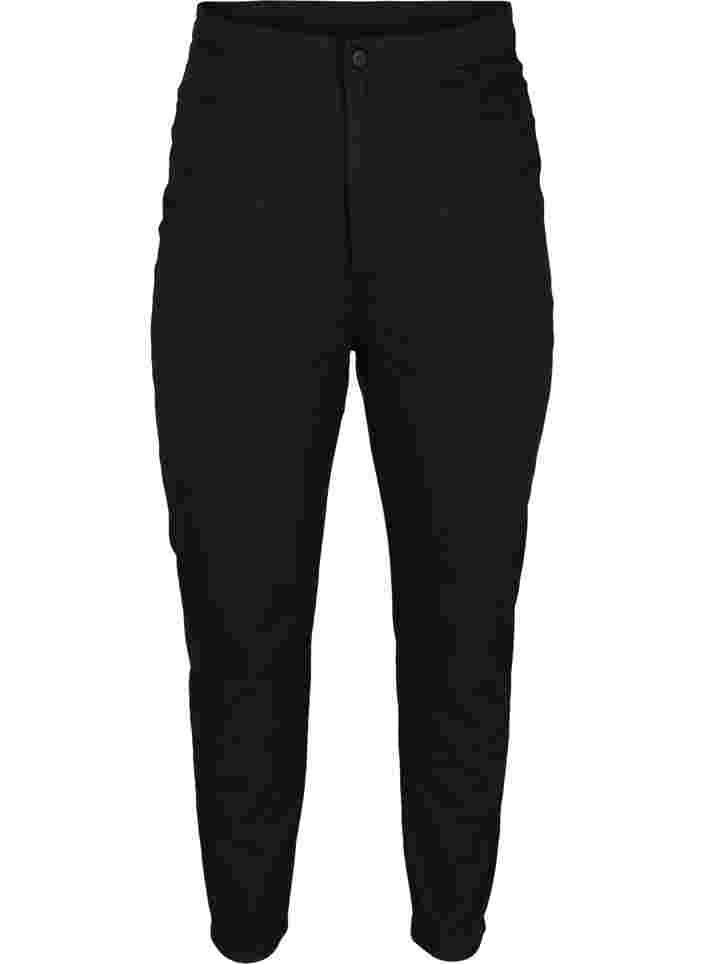 Super hochtaillierte Bea Jeans, Black, Packshot image number 0