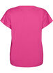 Einfarbiges Trainings-T-Shirt, Pink, Packshot image number 1