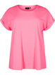 Neonfarbenes T-Shirt aus Baumwolle, Pink, Packshot image number 0