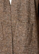 Lange Strickjacke mit Taschen, Braun, Packshot image number 2